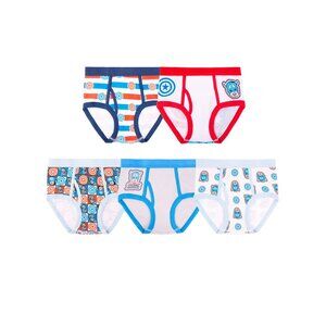 Captain America Boys Cotton Briefs Character Underwear 5-Pack Size 6